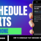 Scheduled Text Messages on iPhone